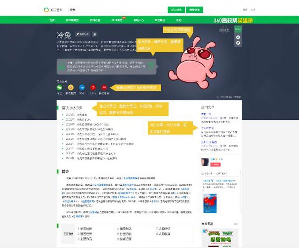 360將上線百科大牌項(xiàng)目，為自媒體人打造特色百科詞條 微新聞 第2張